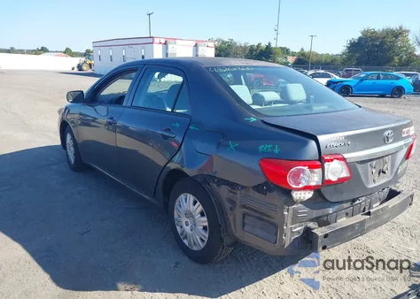 2013 Toyota Corolla L z USA, uszkodzony, nr VIN 5YFBU4EE1DP191447